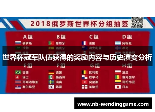 世界杯冠军队伍获得的奖励内容与历史演变分析